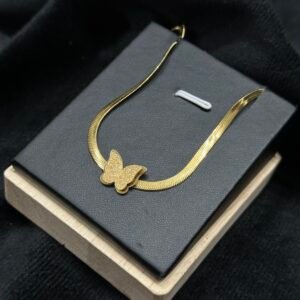 Butterfly Snake Chain Pendant