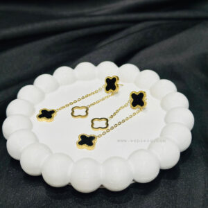 Double Layer Clover Earrings