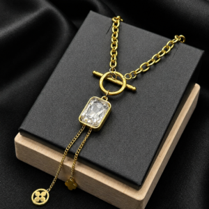 Elegant Pin Coin Necklace