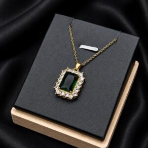 Green Zircon Pendant