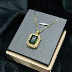 Green Zircon Pendant
