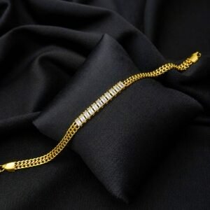 Baguette Bar Chain Bracelet