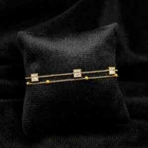 Zirconia Double Layer Bracelet