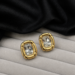 Stone Cut Earrings