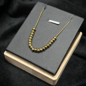 Bead Curve  Necklace