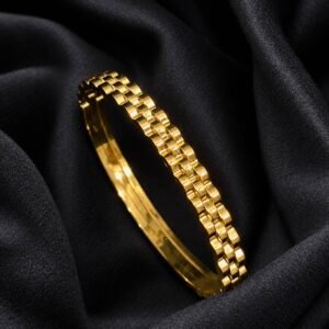 Textured Link Kada Bracelet