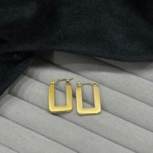 Rectangular Hoop Earrings