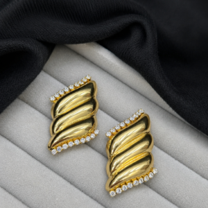 Winged Diamond Earrings