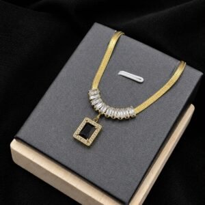 Midnight Radiance Crystal Pendant