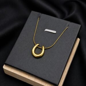 U-Shaped Minimalist Pendant