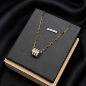 Crystal Barrel Pendant